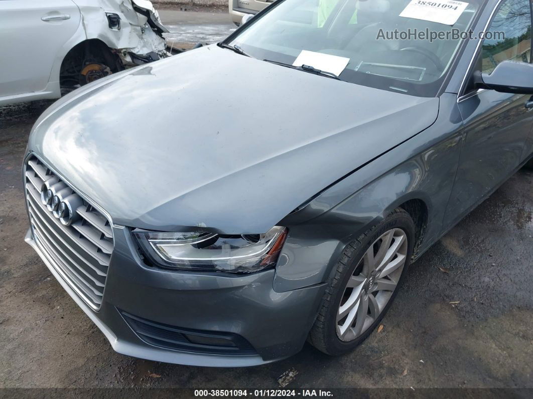 2013 Audi A4 2.0t Premium Серый vin: WAUFFAFL4DN029250