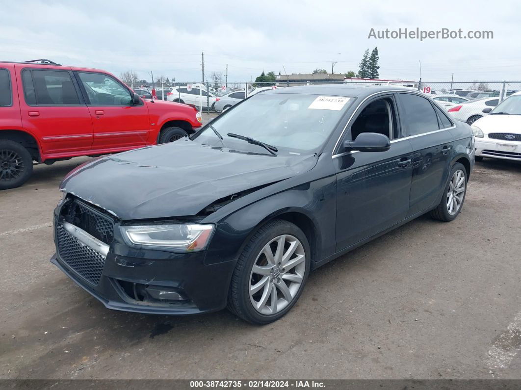 2013 Audi A4 2.0t Premium Black vin: WAUFFAFL4DN050258