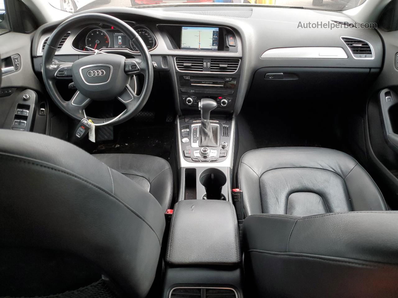 2014 Audi A4 Premium Plus Черный vin: WAUFFAFL4EN030447