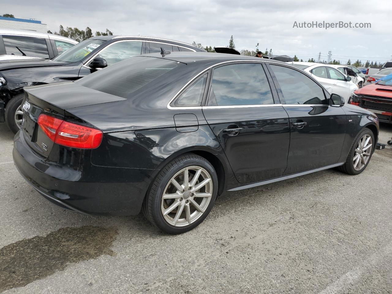 2014 Audi A4 Premium Plus Black vin: WAUFFAFL4EN030447