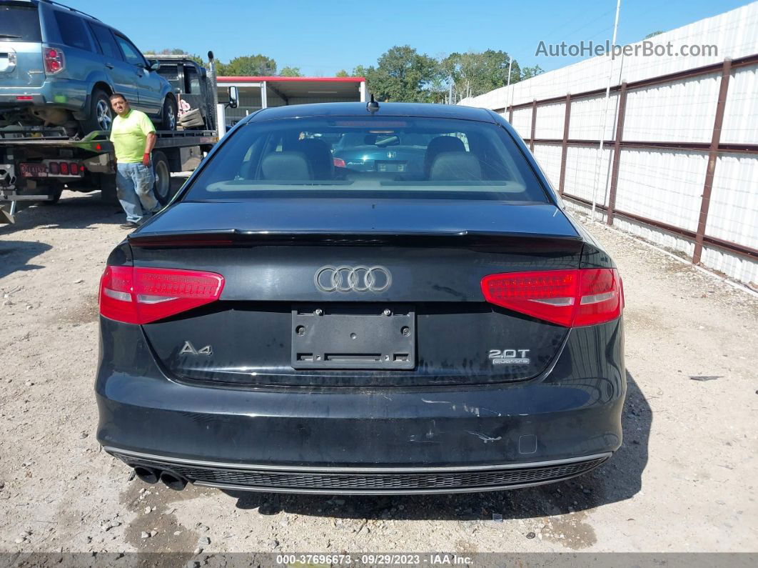 2016 Audi A4 Premium Plus Black vin: WAUFFAFL4GA003100