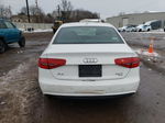 2013 Audi A4 Premium Plus White vin: WAUFFAFL5DA168259