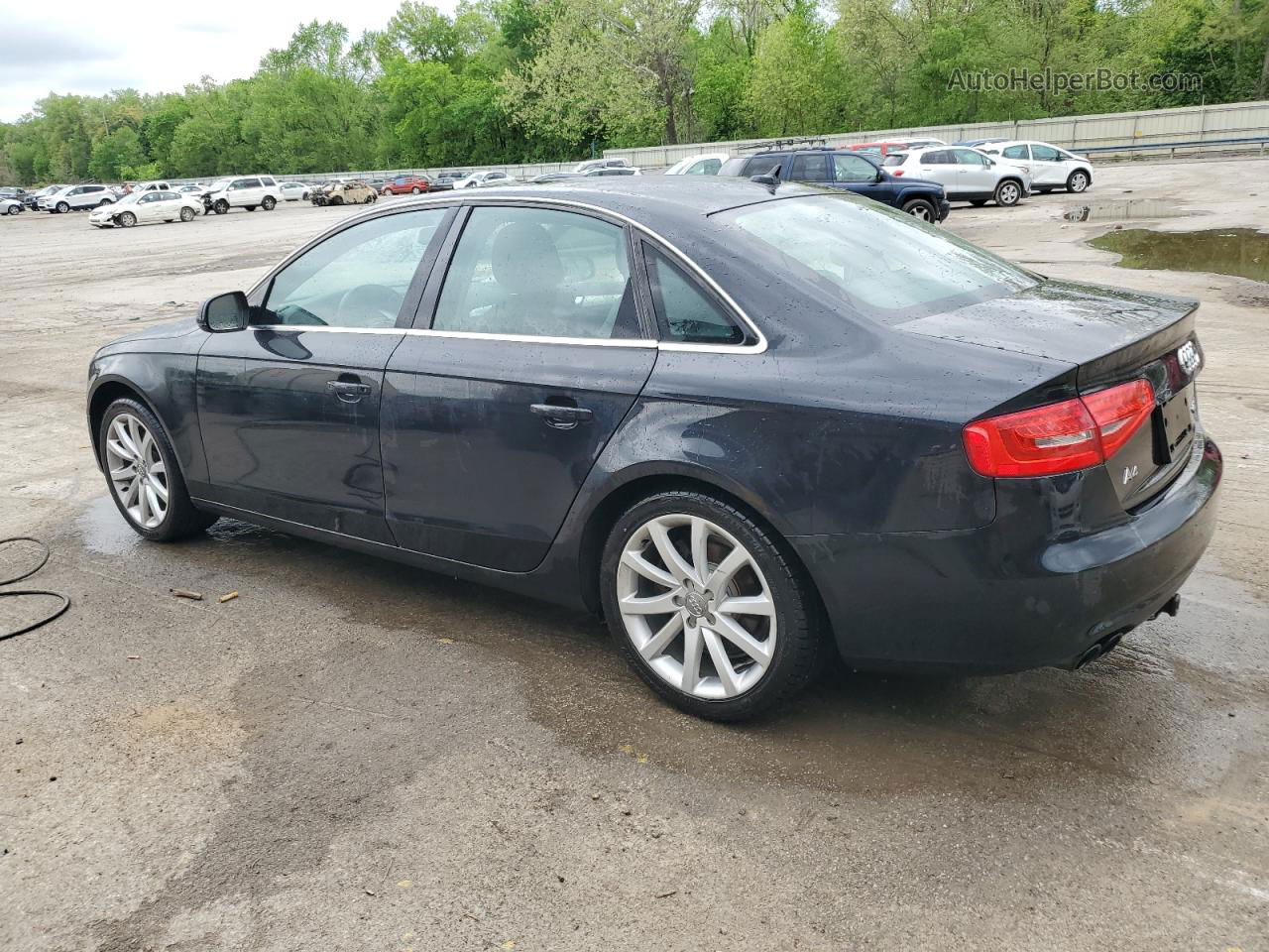 2013 Audi A4 Premium Plus Black vin: WAUFFAFL5DN007712