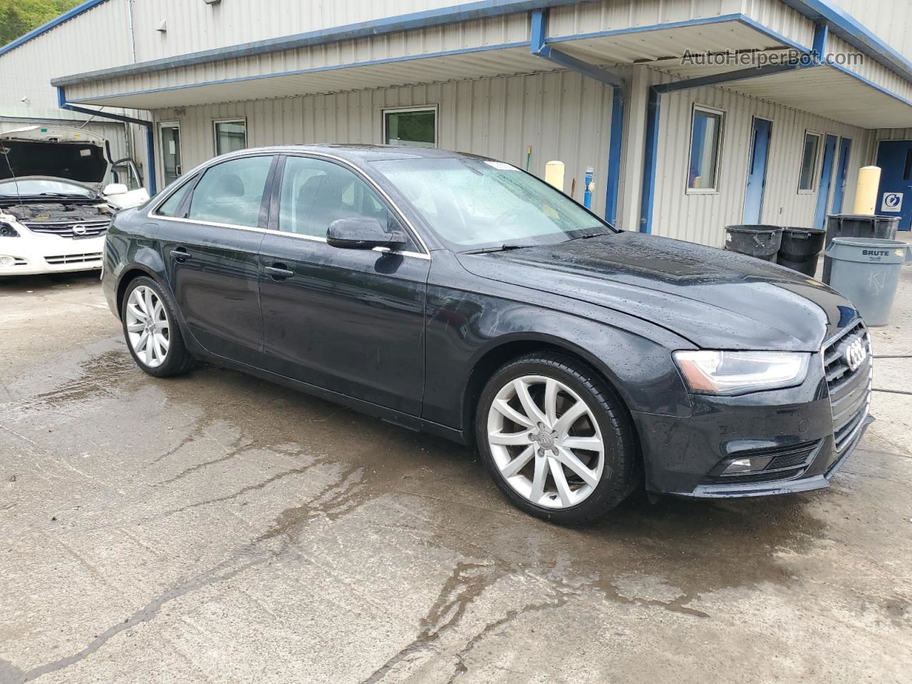 2013 Audi A4 Premium Plus Black vin: WAUFFAFL5DN007712