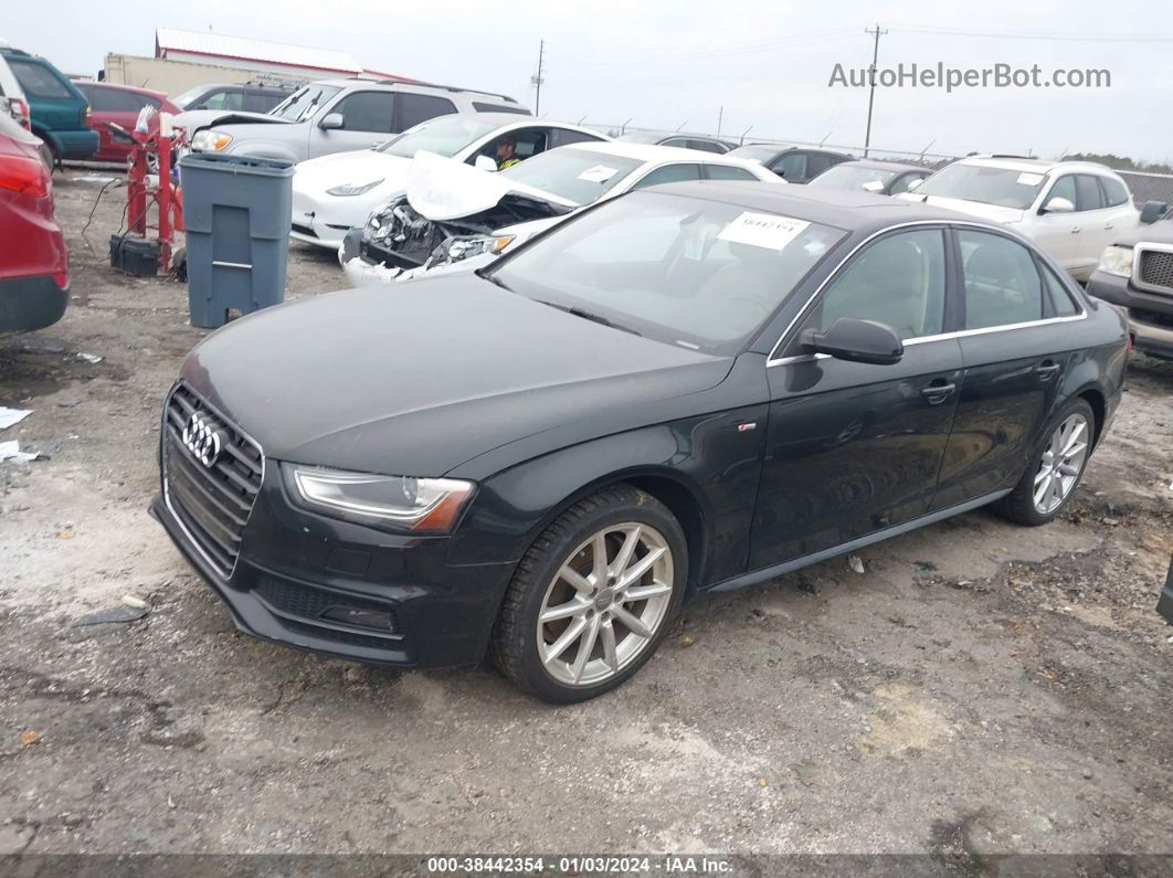 2014 Audi A4 2.0t Premium Черный vin: WAUFFAFL5EN016671