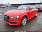 2016 Audi A4 2.0t Premium Red vin: WAUFFAFL5GN001767