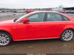 2016 Audi A4 2.0t Premium Красный vin: WAUFFAFL5GN001767