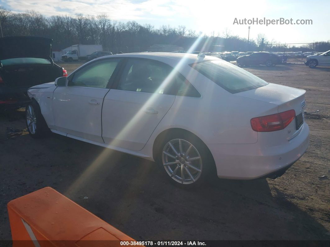 2016 Audi A4 2.0t Premium White vin: WAUFFAFL5GN017855