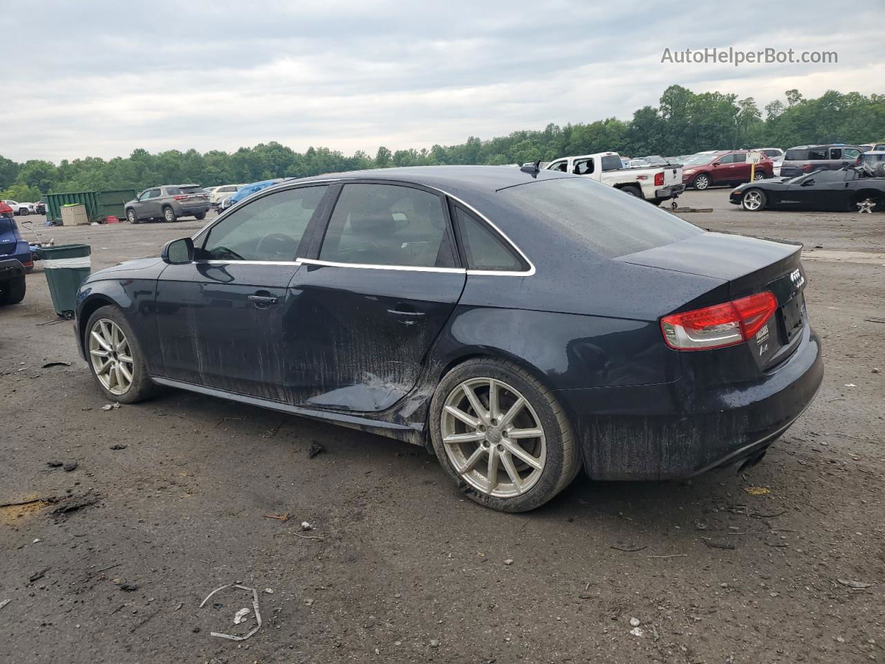 2016 Audi A4 Premium Plus S-line Blue vin: WAUFFAFL5GN018990