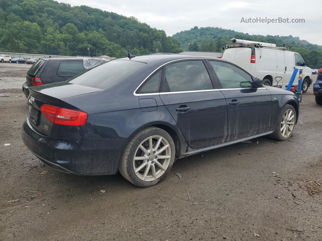 2016 Audi A4 Premium Plus S-line Blue vin: WAUFFAFL5GN018990