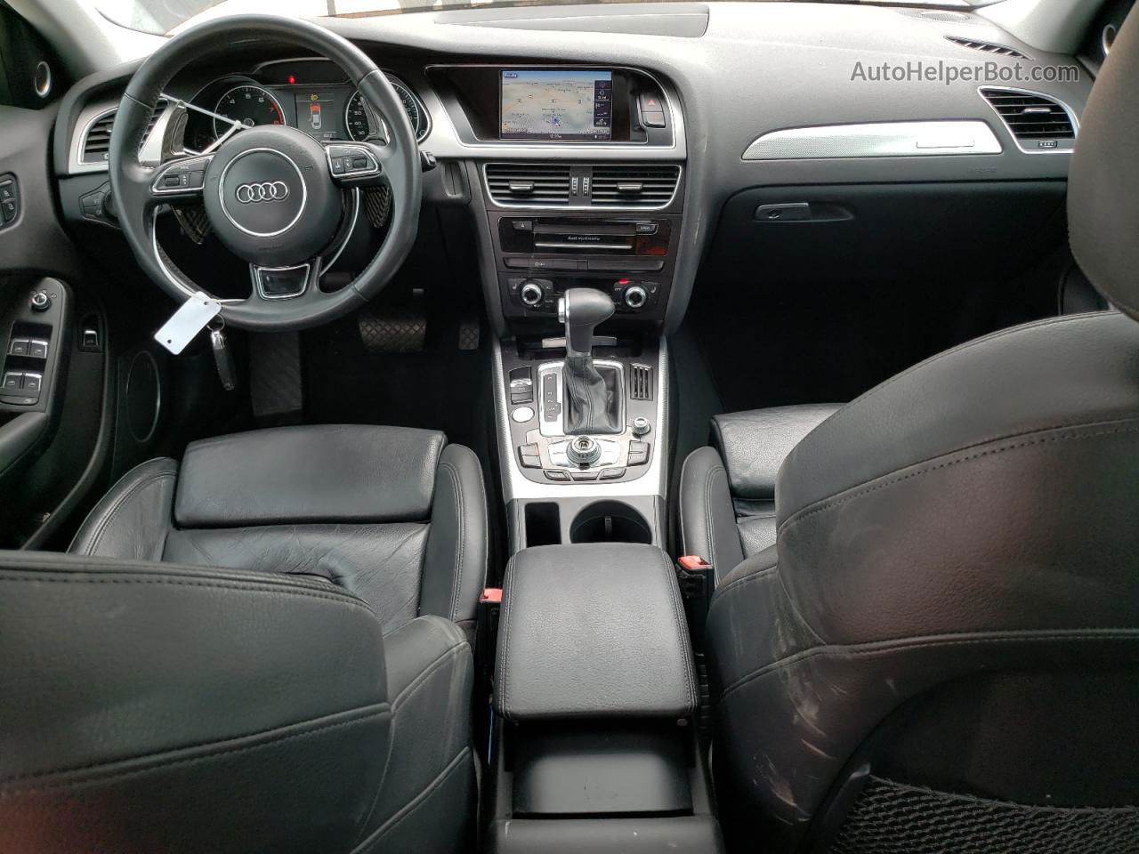 2013 Audi A4 Premium Plus Черный vin: WAUFFAFL6DN006018