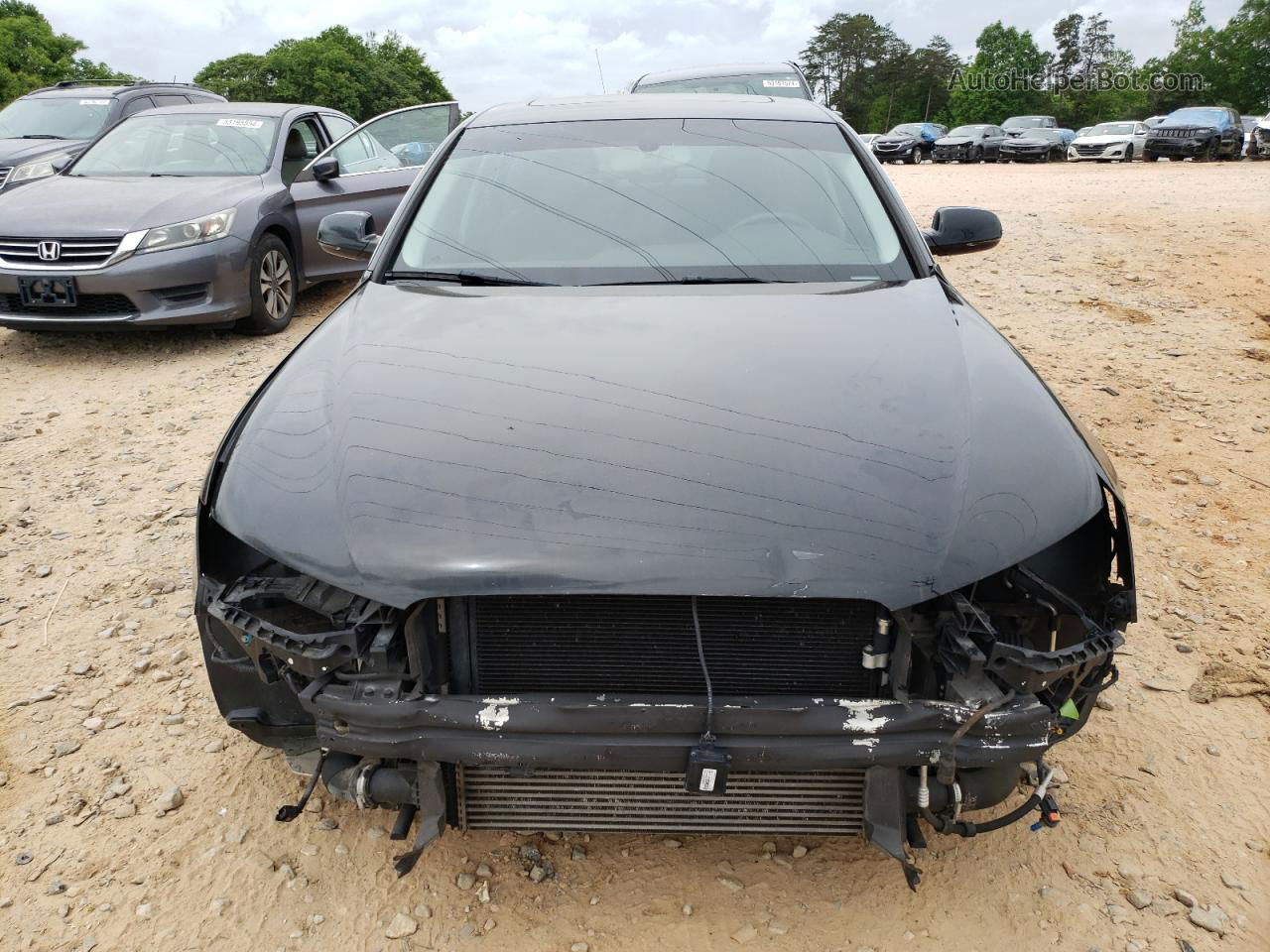 2013 Audi A4 Premium Plus Black vin: WAUFFAFL6DN006018