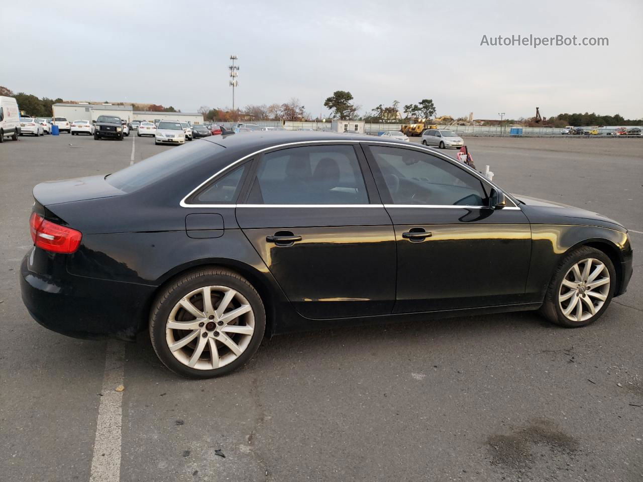 2013 Audi A4 Premium Plus Black vin: WAUFFAFL6DN019058