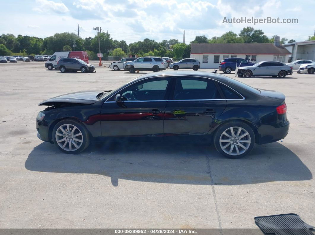 2013 Audi A4 2.0t Premium Черный vin: WAUFFAFL6DN022848