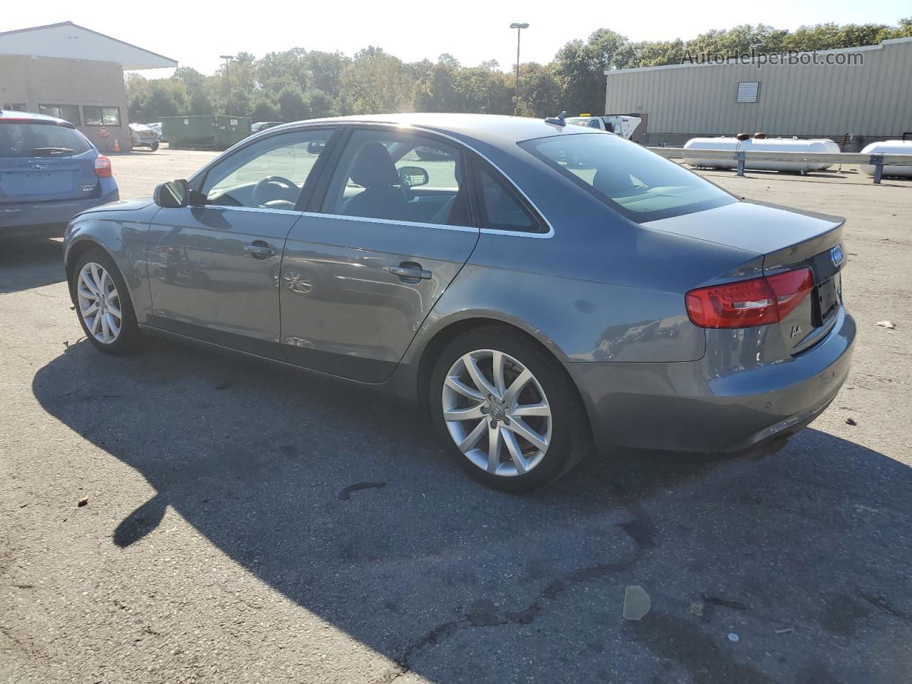 2013 Audi A4 Premium Plus Gray vin: WAUFFAFL6DN028343