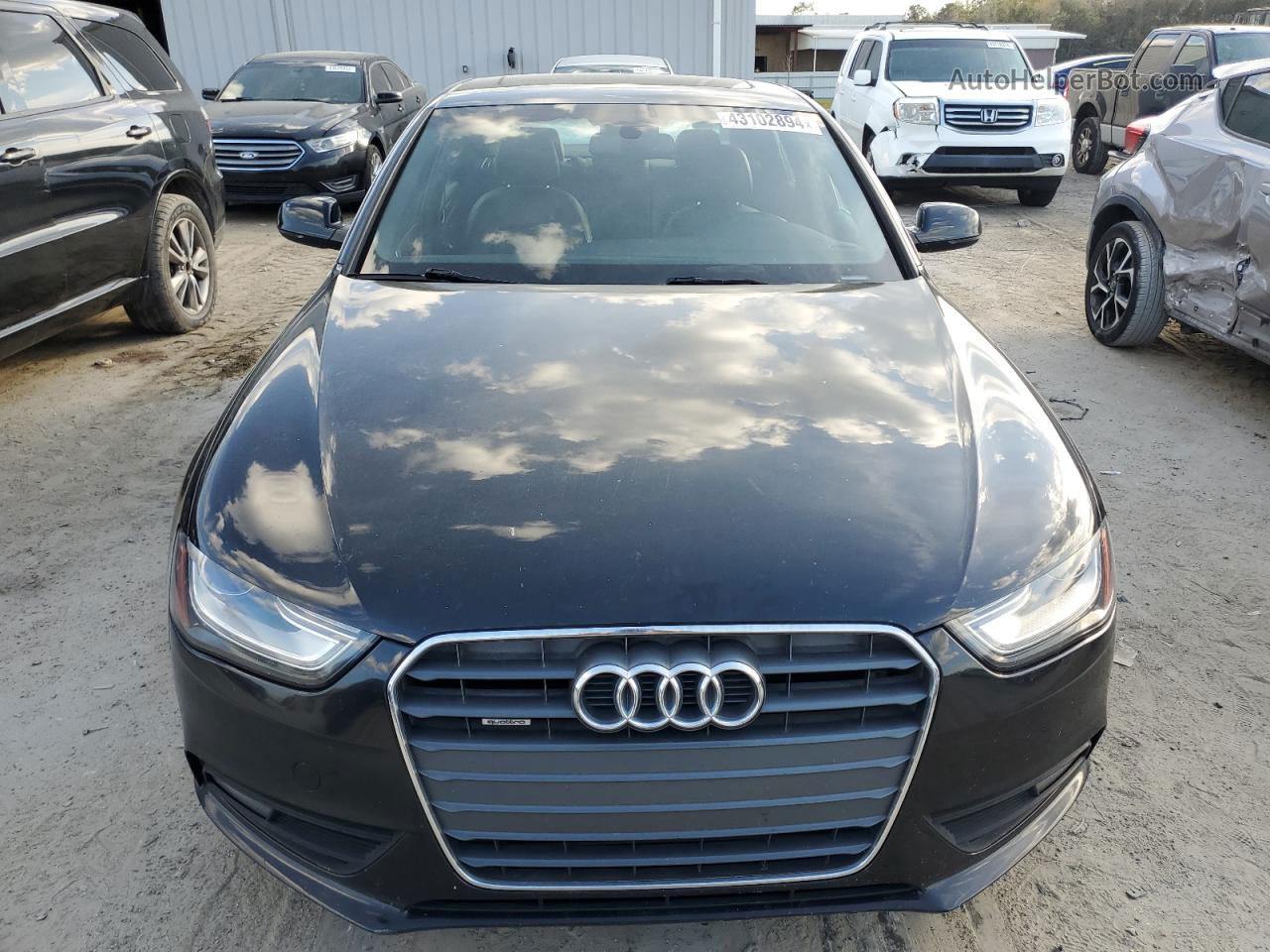 2013 Audi A4 Premium Plus Black vin: WAUFFAFL6DN034224