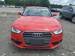 2013 Audi A4 Premium Plus Red vin: WAUFFAFL6DN037043