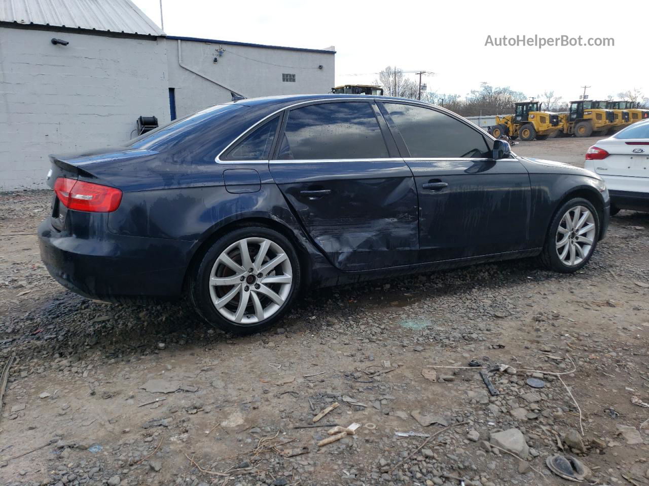 2013 Audi A4 Premium Plus Синий vin: WAUFFAFL6DN041349