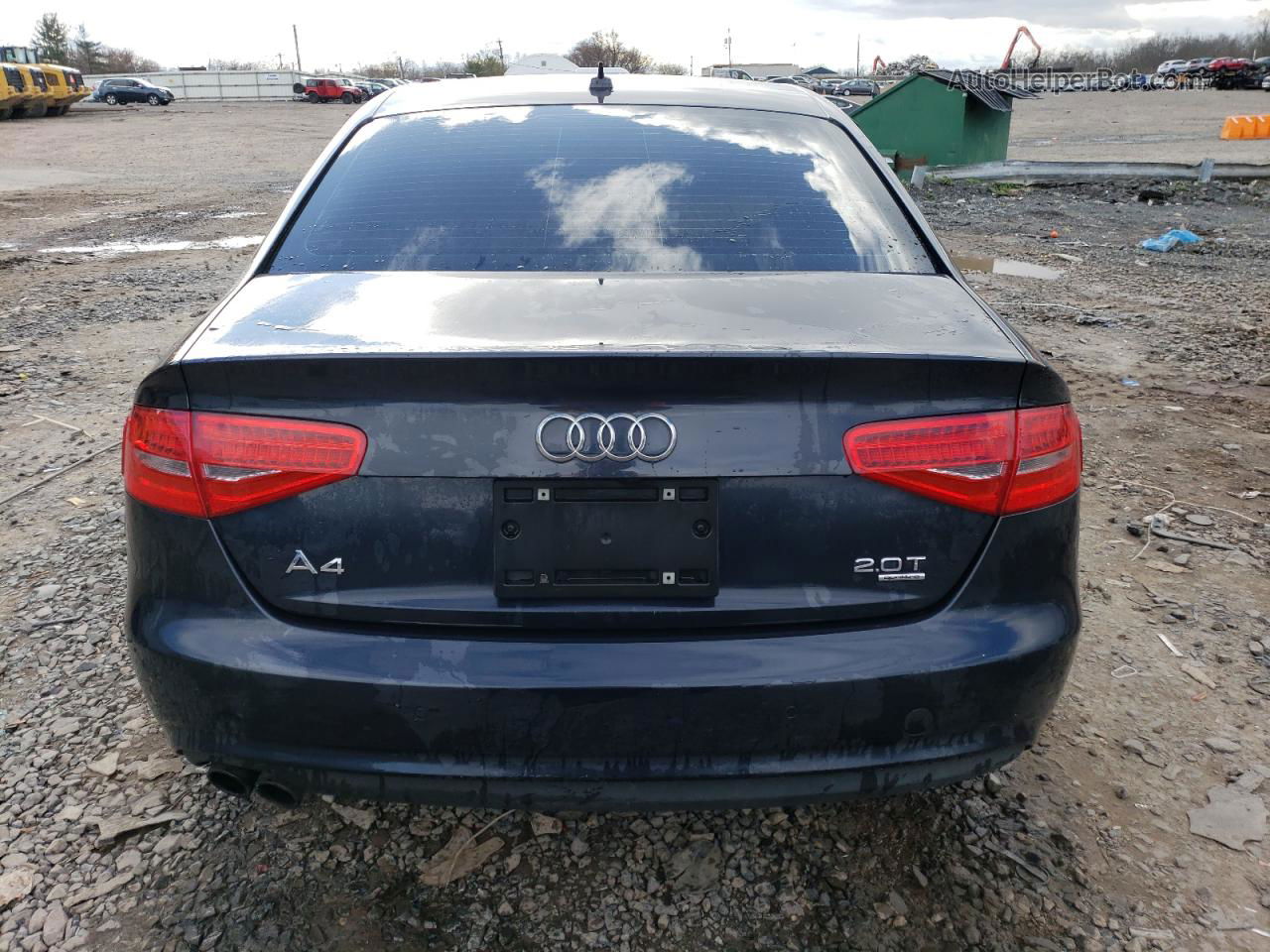 2013 Audi A4 Premium Plus Синий vin: WAUFFAFL6DN041349