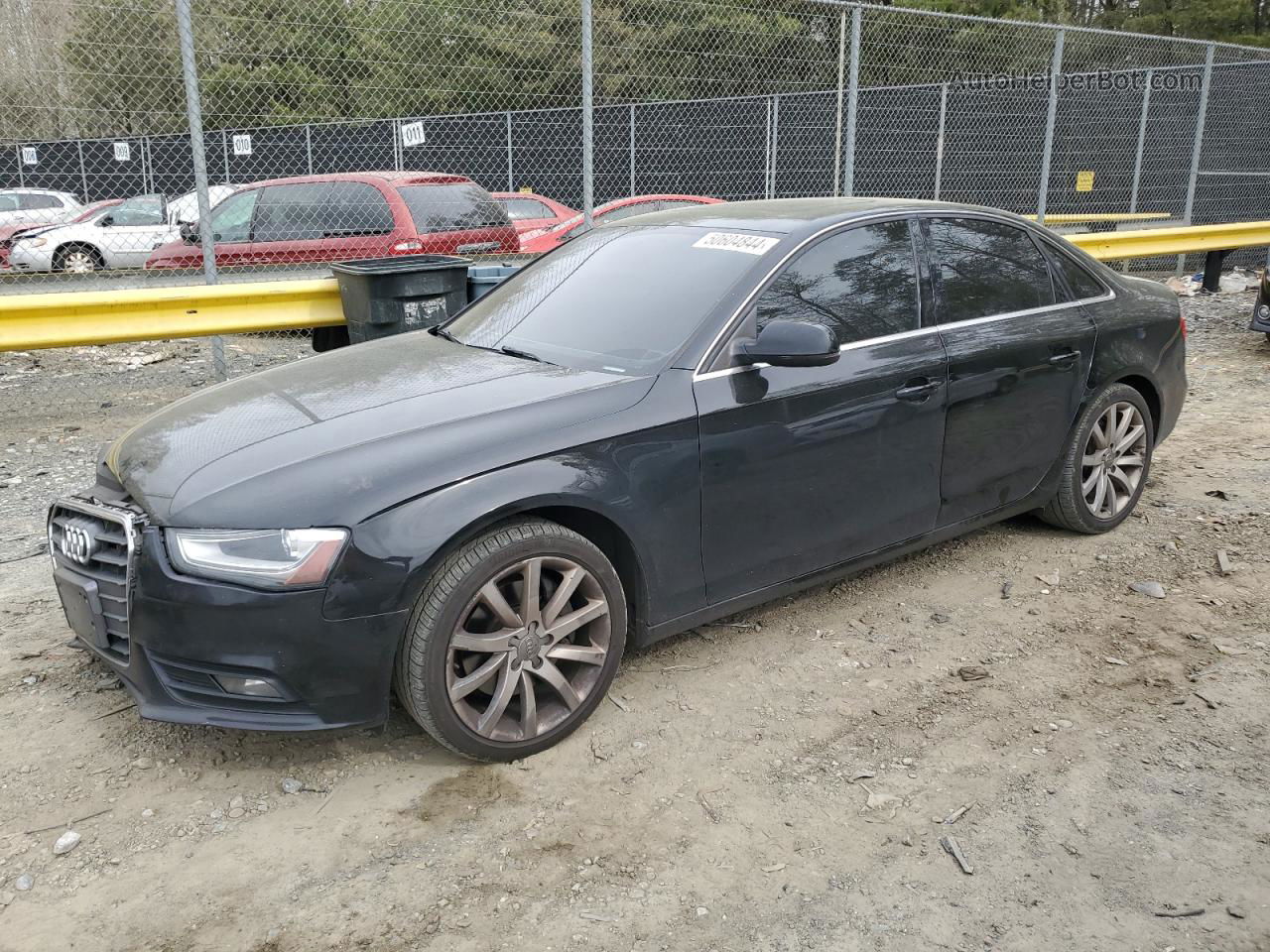 2013 Audi A4 Premium Plus Black vin: WAUFFAFL6DN046888