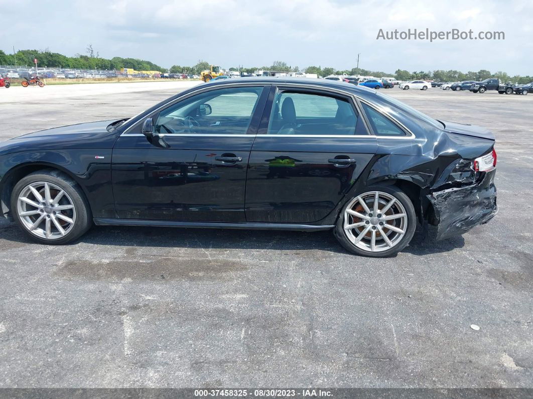 2014 Audi A4 Premium Plus Черный vin: WAUFFAFL6EN005176