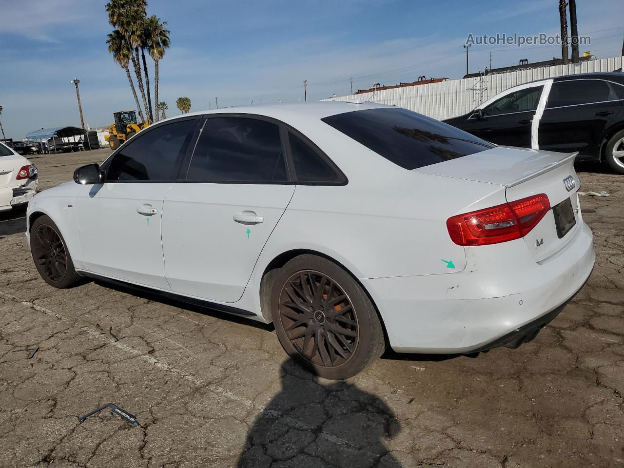 2016 Audi A4 Premium Plus S-line White vin: WAUFFAFL6GN002698