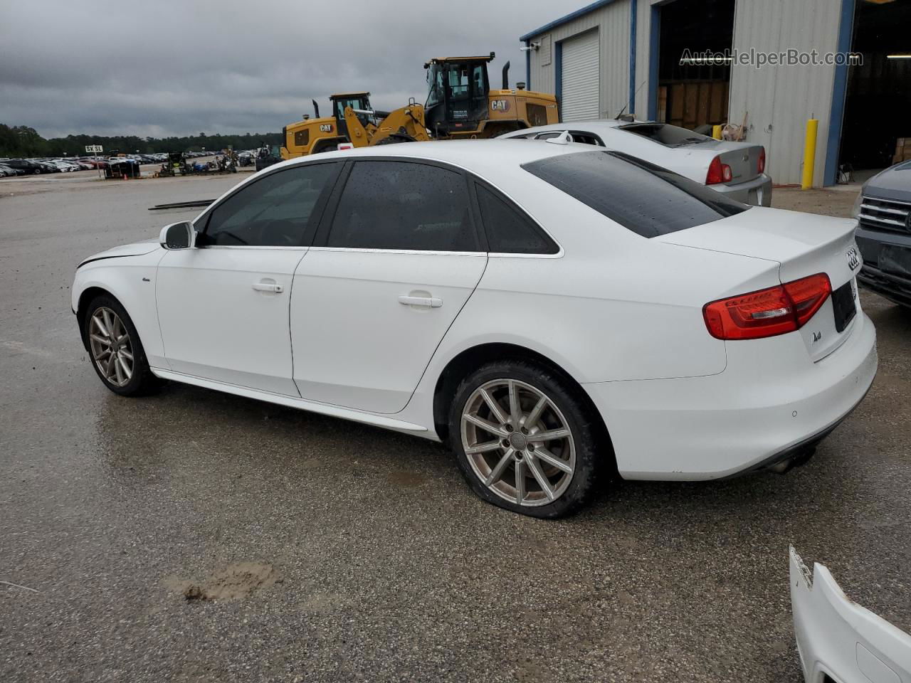 2016 Audi A4 Premium Plus S-line White vin: WAUFFAFL6GN003401