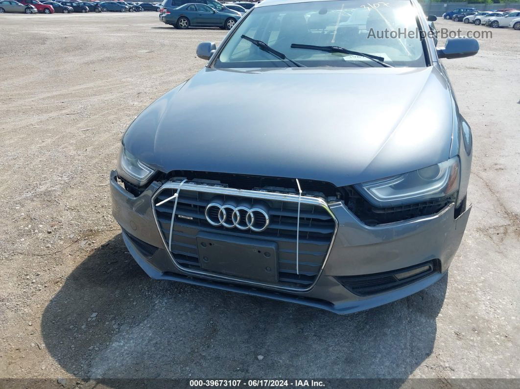 2013 Audi A4 2.0t Premium Gray vin: WAUFFAFL7DN006836