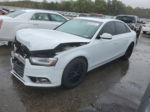 2013 Audi A4 Premium Plus Белый vin: WAUFFAFL7DN009090