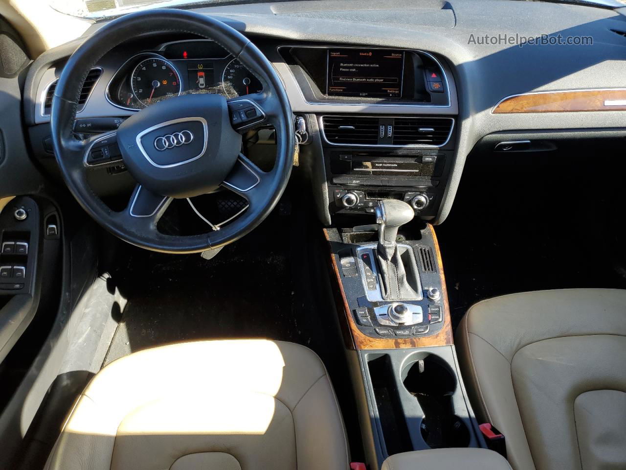 2013 Audi A4 Premium Plus Черный vin: WAUFFAFL7DN025774