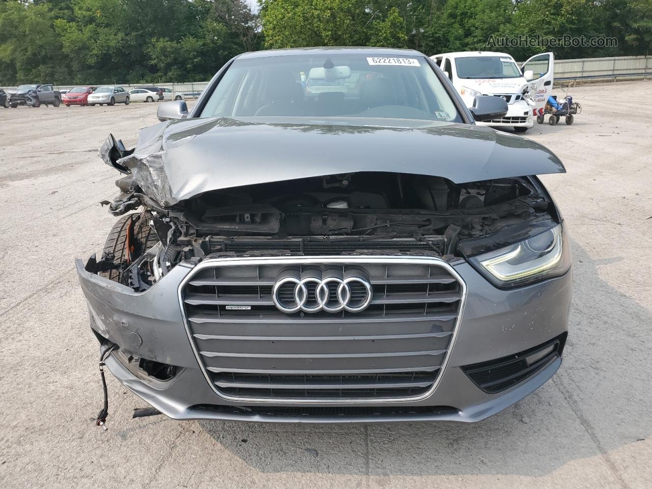 2013 Audi A4 Premium Plus Угольный vin: WAUFFAFL7DN026830