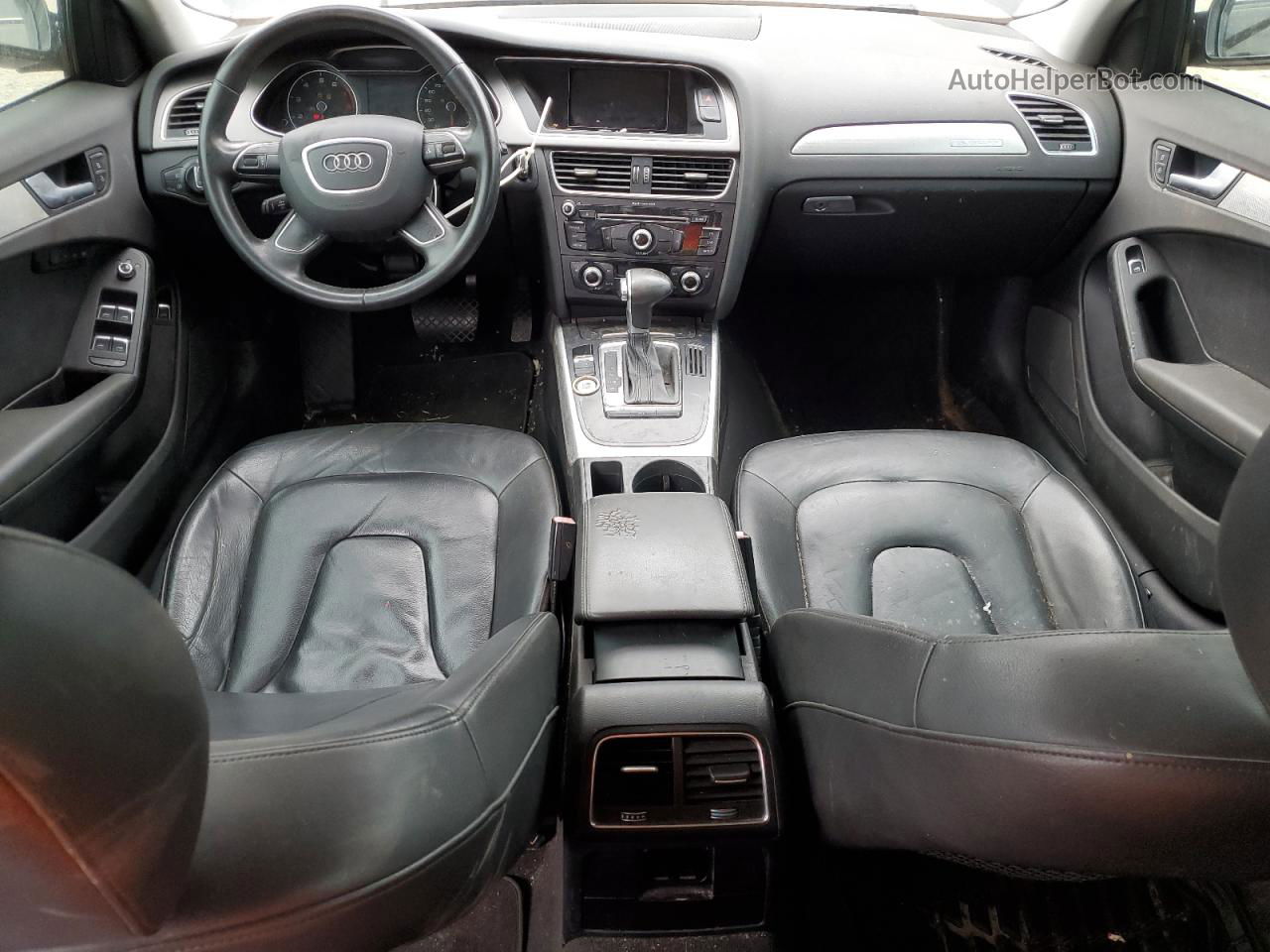 2013 Audi A4 Premium Plus Черный vin: WAUFFAFL7DN027699