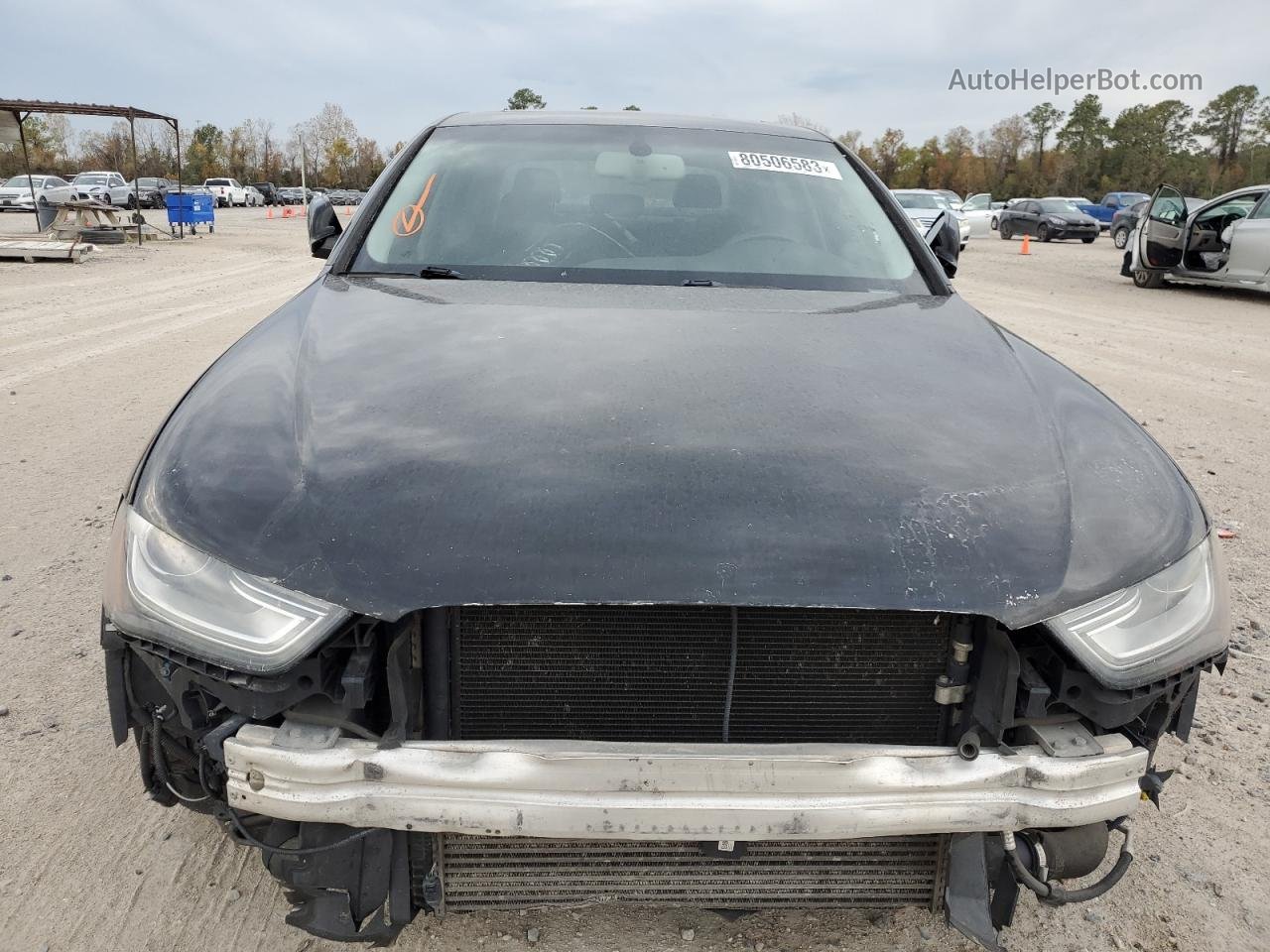 2013 Audi A4 Premium Plus Black vin: WAUFFAFL7DN027699