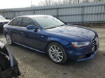 2014 Audi A4 Premium Plus Blue vin: WAUFFAFL7EN037571