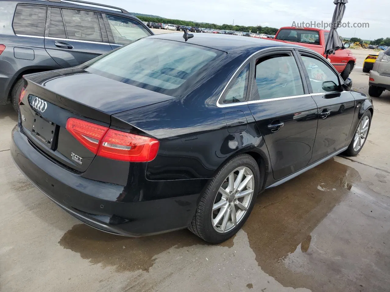 2016 Audi A4 Premium Plus S-line Black vin: WAUFFAFL7GN004136