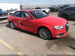 2016 Audi A4 Premium Plus Red vin: WAUFFAFL7GN008803