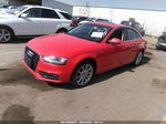 2016 Audi A4 Premium Plus Red vin: WAUFFAFL7GN008803