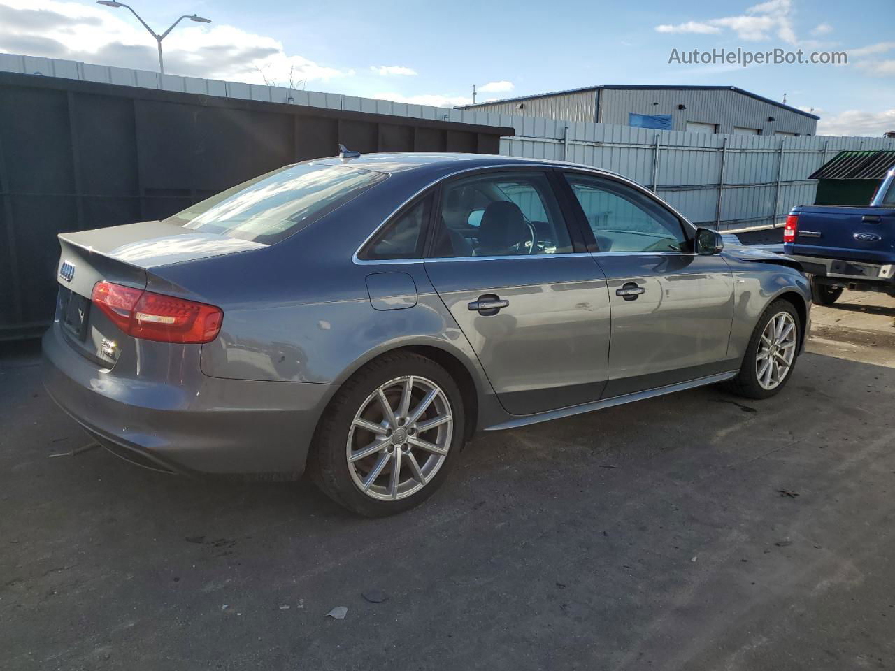 2016 Audi A4 Premium Plus S-line Gray vin: WAUFFAFL7GN011622