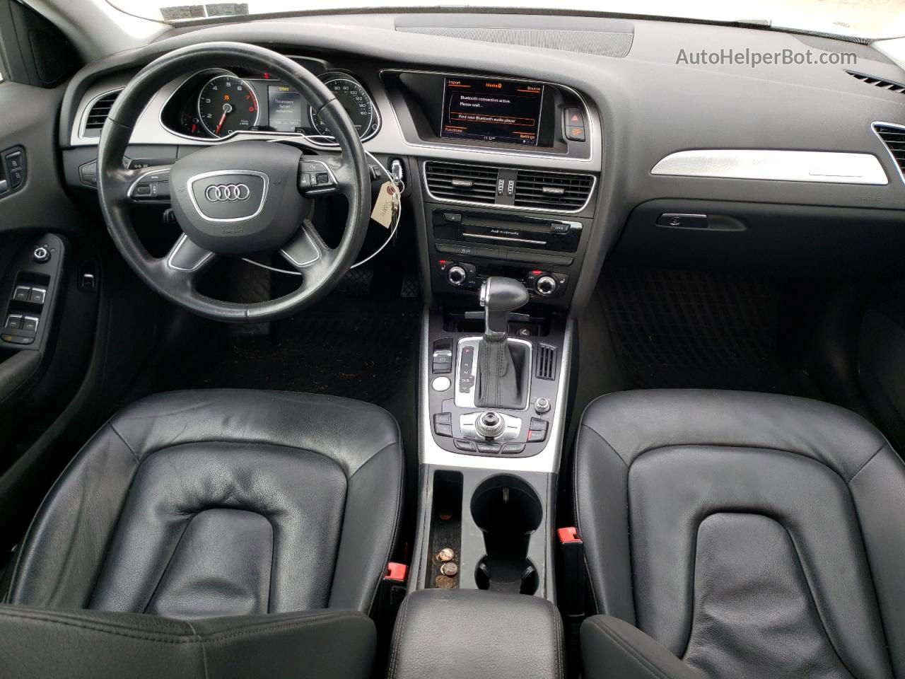 2014 Audi A4 Premium Plus Белый vin: WAUFFAFL8EN010668