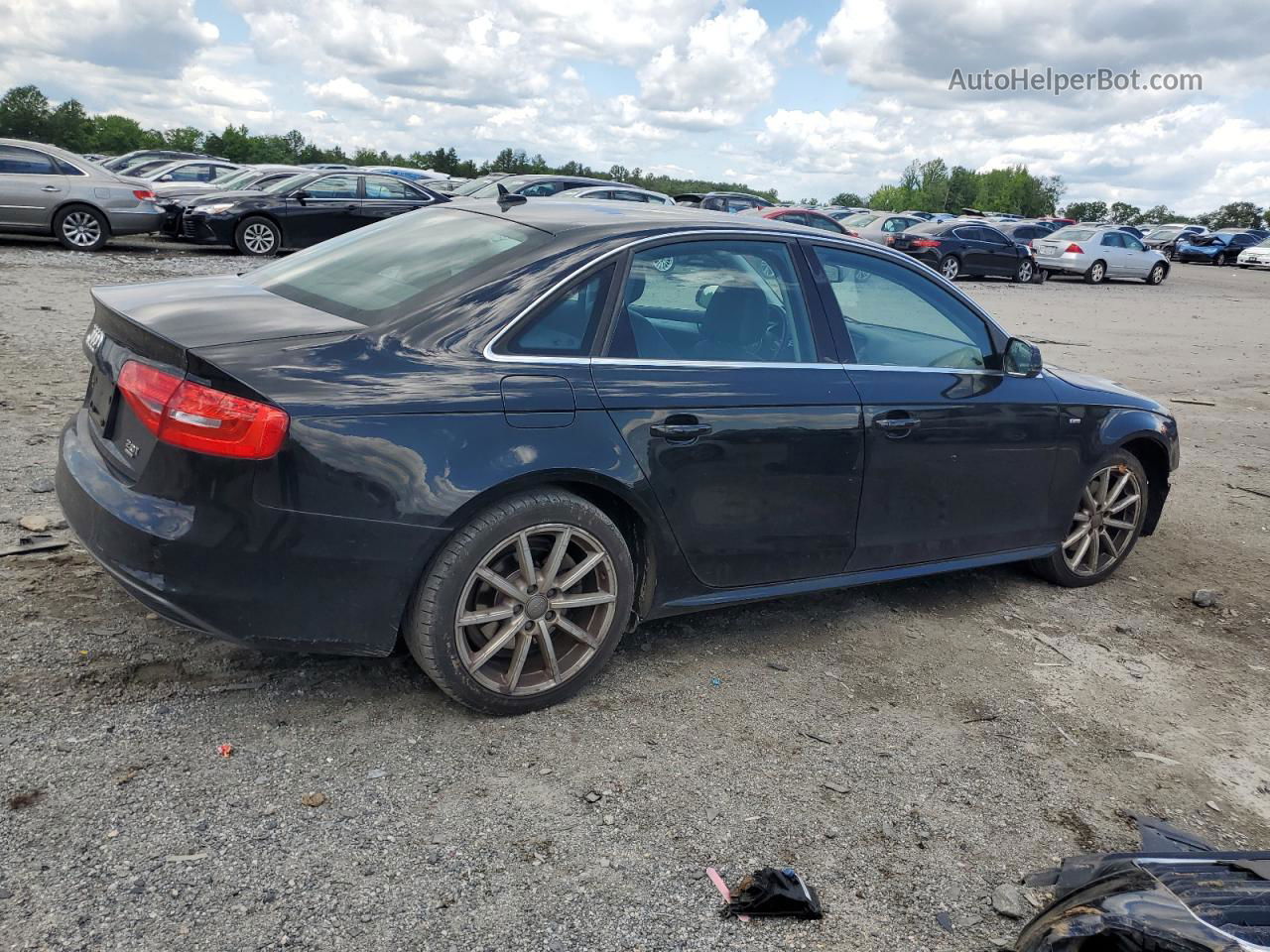 2016 Audi A4 Premium Plus S-line Black vin: WAUFFAFL8GA003939