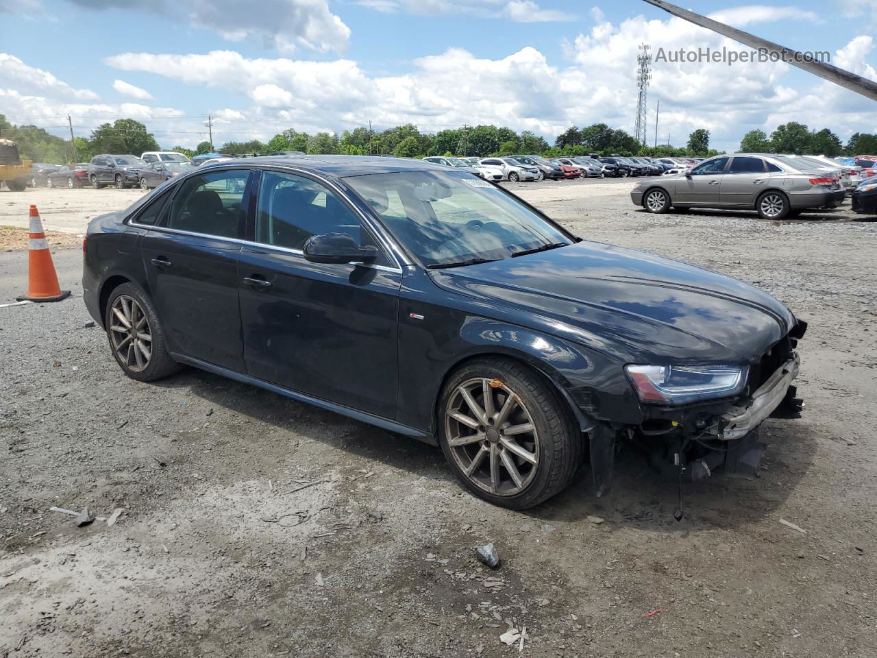 2016 Audi A4 Premium Plus S-line Black vin: WAUFFAFL8GA003939