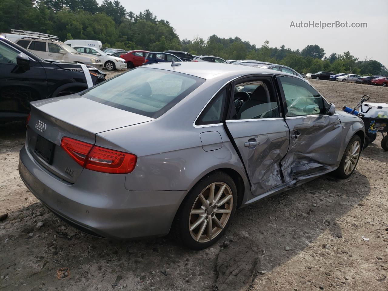 2016 Audi A4 Premium Plus S-line Silver vin: WAUFFAFL8GN003190