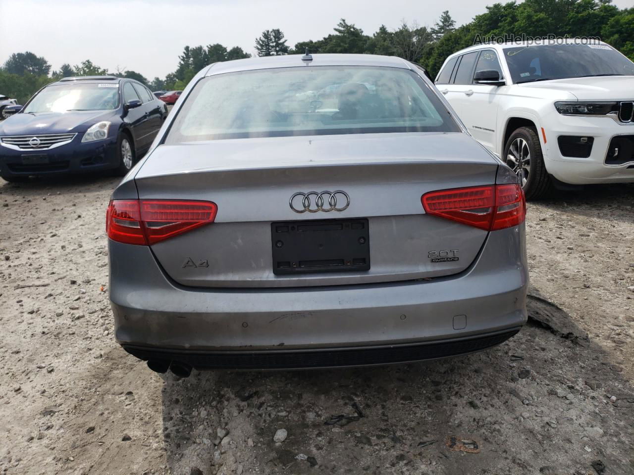 2016 Audi A4 Premium Plus S-line Silver vin: WAUFFAFL8GN003190