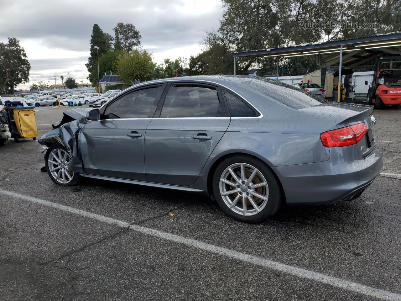 2016 Audi A4 Premium Plus S-line Gray vin: WAUFFAFL8GN010964