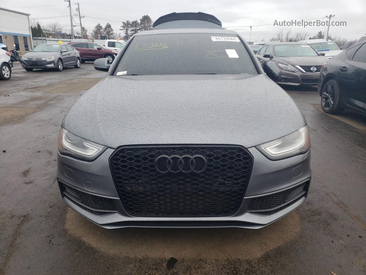 2016 Audi A4 Premium Plus S-line Gray vin: WAUFFAFL8GN017056