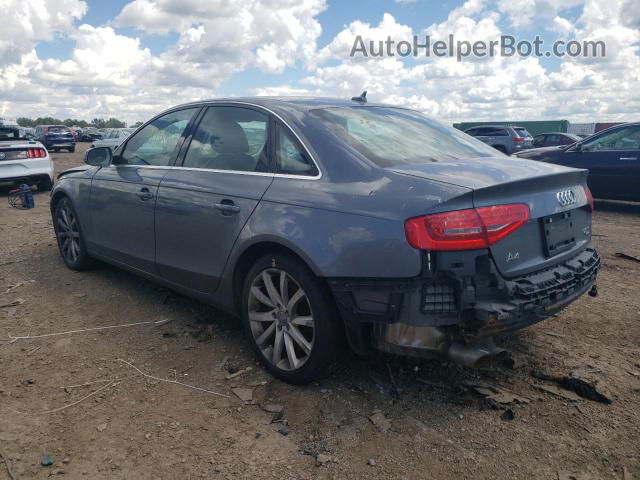 2013 Audi A4 Premium Plus Gray vin: WAUFFAFL9DN005901