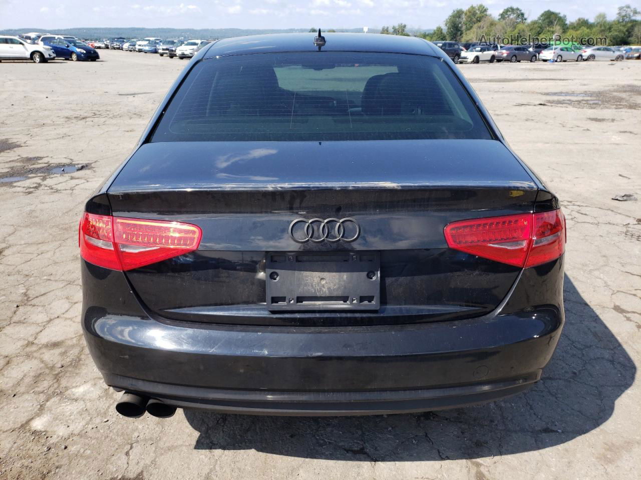 2013 Audi A4 Premium Plus Black vin: WAUFFAFL9DN007471