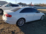 2014 Audi A4 Premium Plus White vin: WAUFFAFL9EN040584