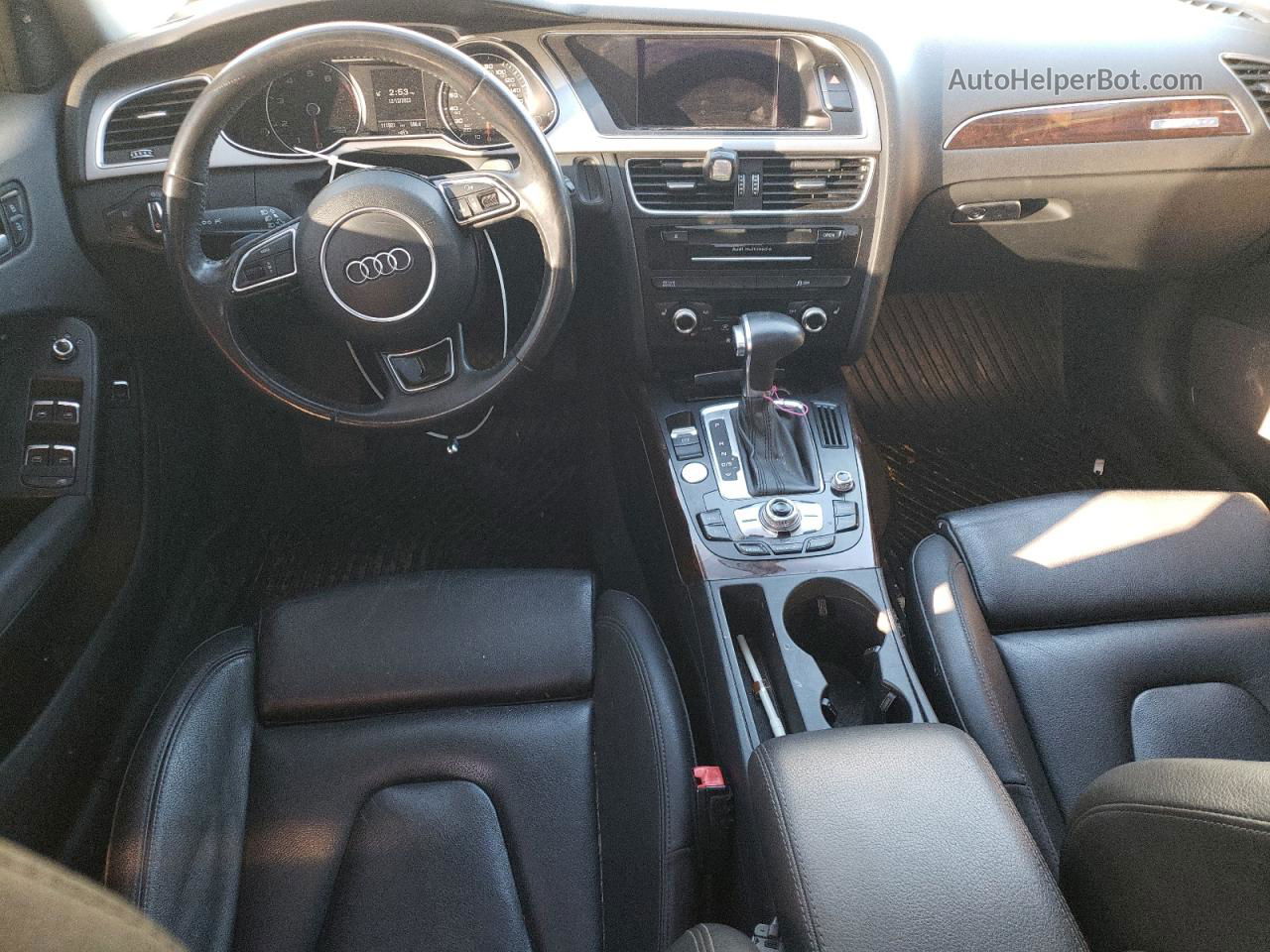 2014 Audi A4 Premium Plus Белый vin: WAUFFAFL9EN040584