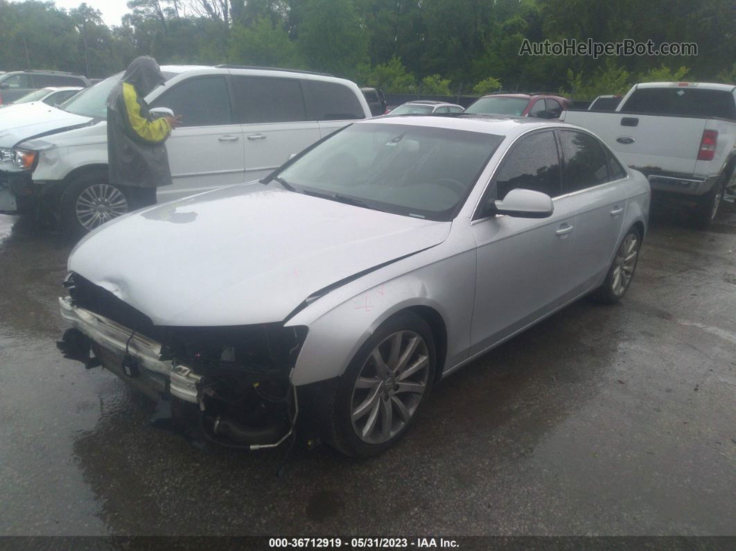 2013 Audi A4 Premium Plus Gray vin: WAUFFAFLXDN010248